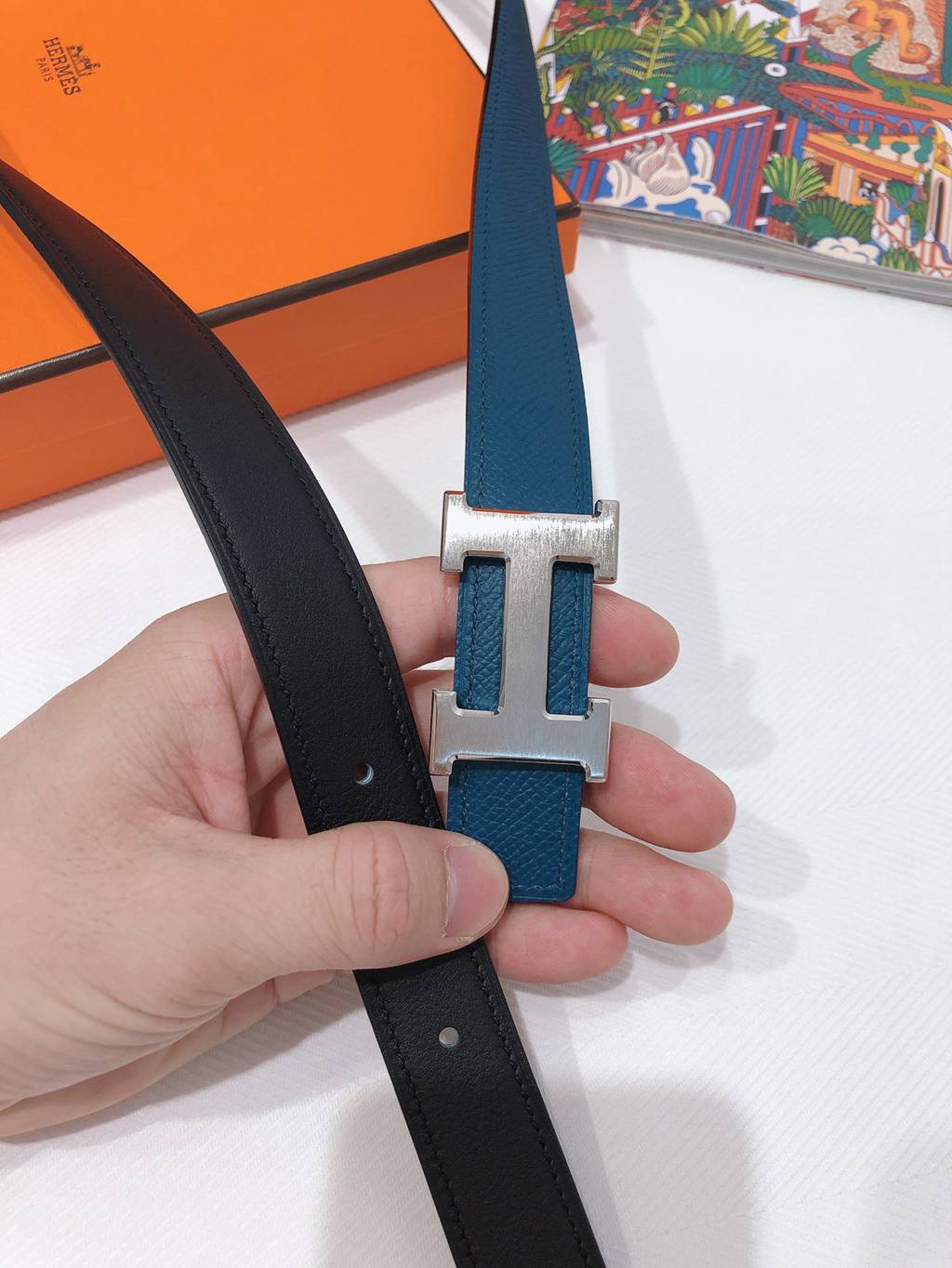 H**mes belts 24mm